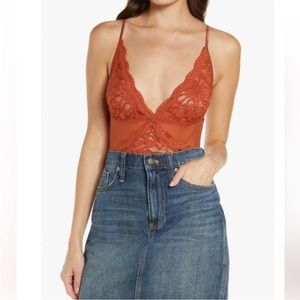 Free People Speed Date Bodysuit